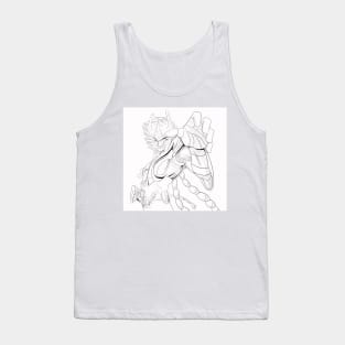 the phoenix saint in white cloth ecopop Tank Top